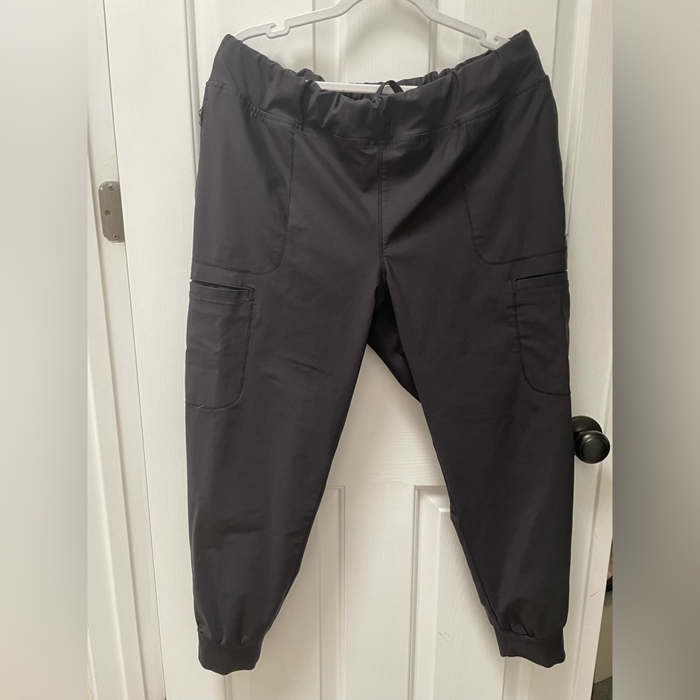 Cherokee FORM Petite XL Joggers Women's Black Scrub Pants